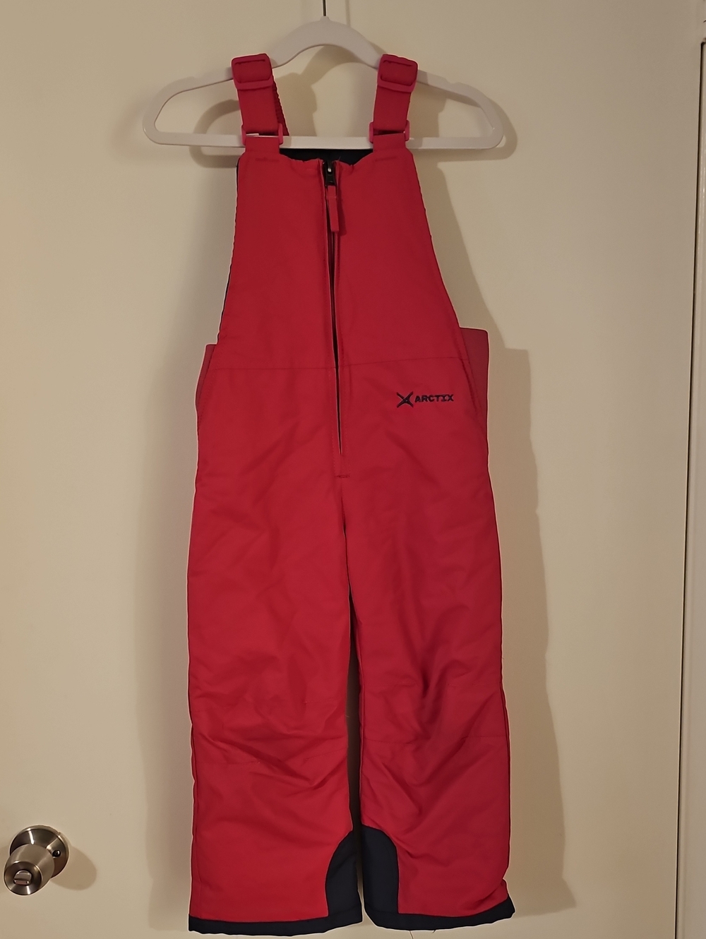 Arctix  Kids' Insulated Snow Bib- Hot Pink